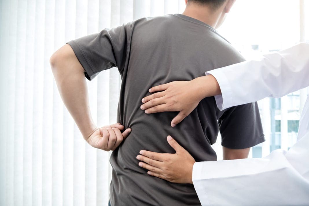 Male patients consulted physiotherapists with Low back pain for